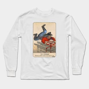 1881 The Life of a Fireman no.4 Long Sleeve T-Shirt